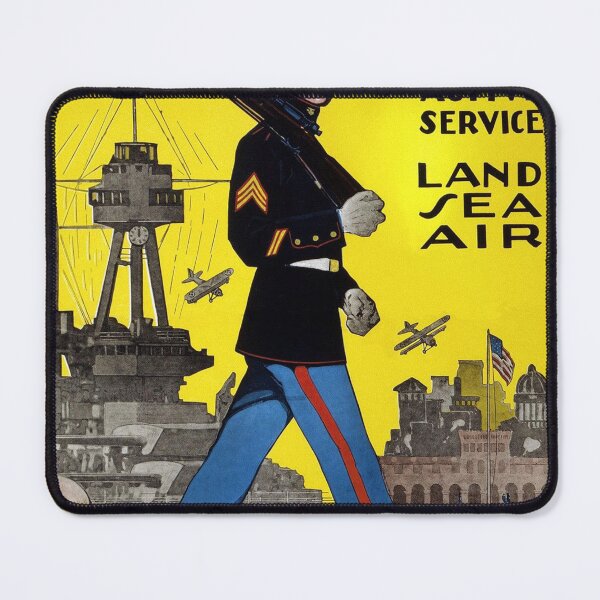 Item preview, active service land sea air designed and sold by warrendavis.