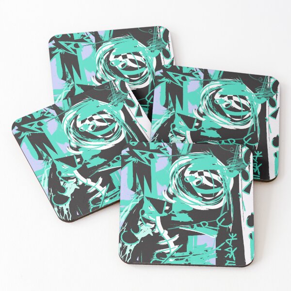 Item preview, Scoliosis V5 Pastel Neo-expressionism street art graffiti designed and sold by sibleystudios.