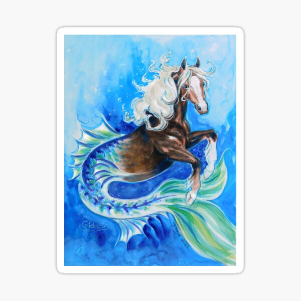 Seaponies of Chincoteague: Gidget Sticker