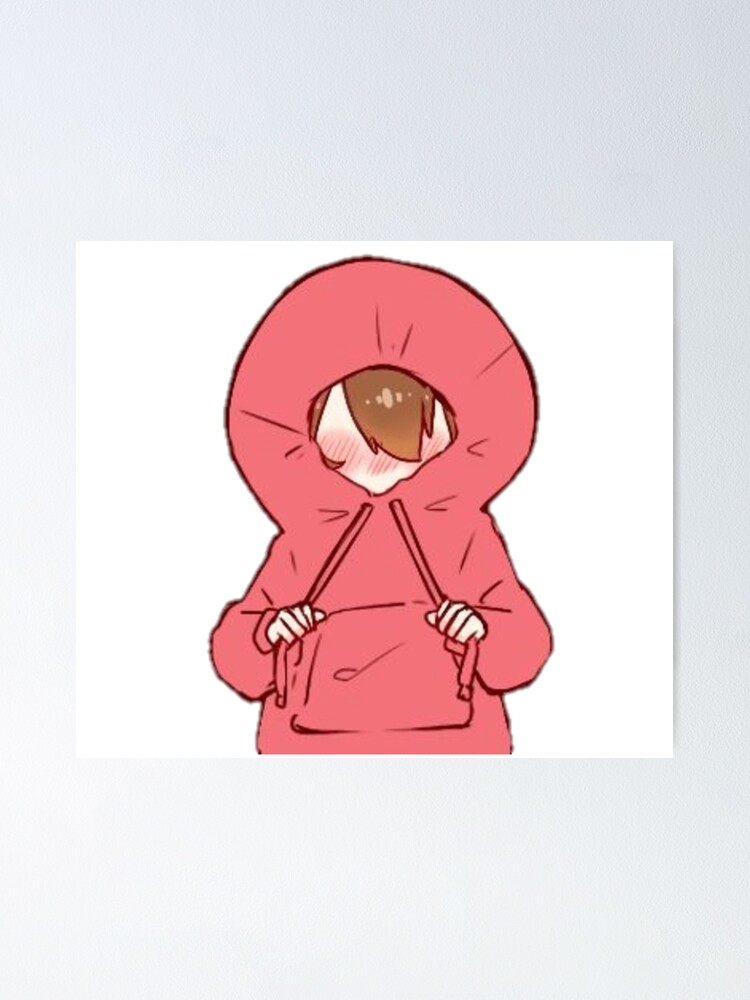 Shy Cutie Anime Girl Poster For Sale By Aszaari Redbubble