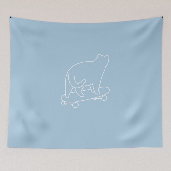 Item preview, sk8r cat (white) Classic T-Shirt designed and sold by SvenWinkels.