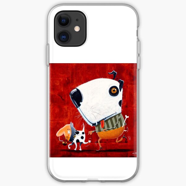 Who's walking who? iPhone Soft Case
