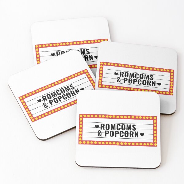 Item preview, Romcoms and Popcorn Movie Marquee designed and sold by cassidy201817.