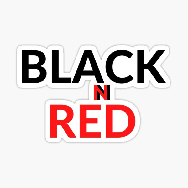 Item preview, BLACK N RED designed and sold by RobbiesMusic.