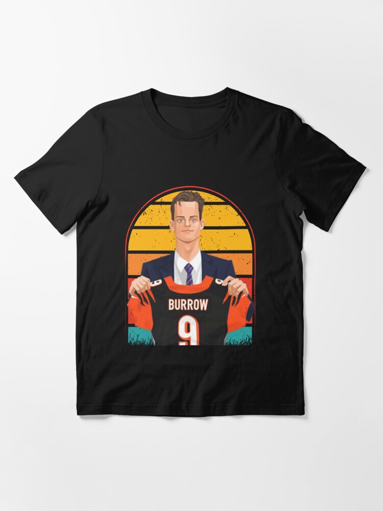 Joe Burrow Jersey 9  Essential T-Shirt for Sale by EliixirStreet