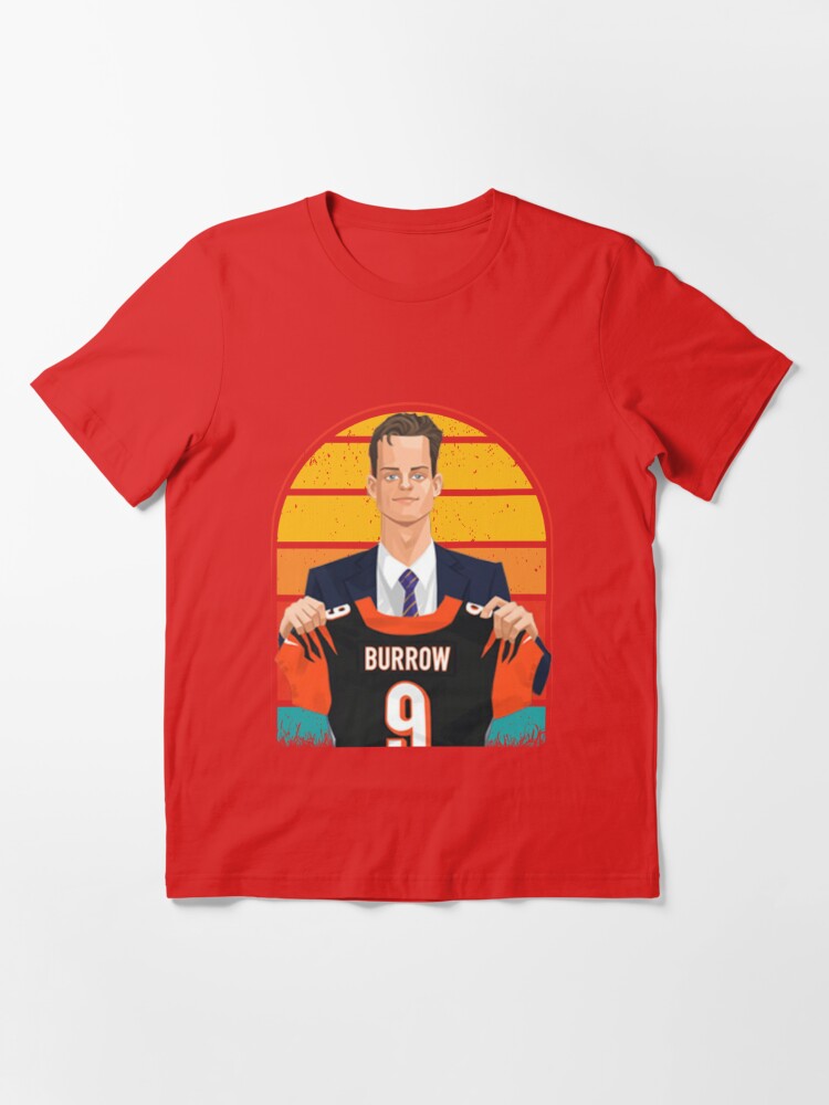 Joe Burrow Jersey 9  Essential T-Shirt for Sale by EliixirStreet