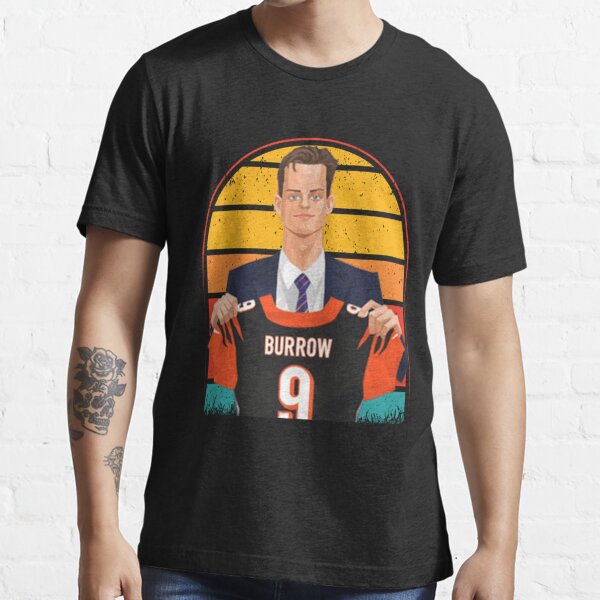 Joe Burrow Jersey 9  Essential T-Shirt for Sale by EliixirStreet