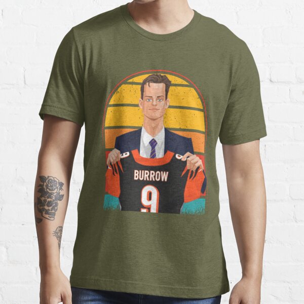 Joe Burrow Jersey 9  Essential T-Shirt for Sale by EliixirStreet