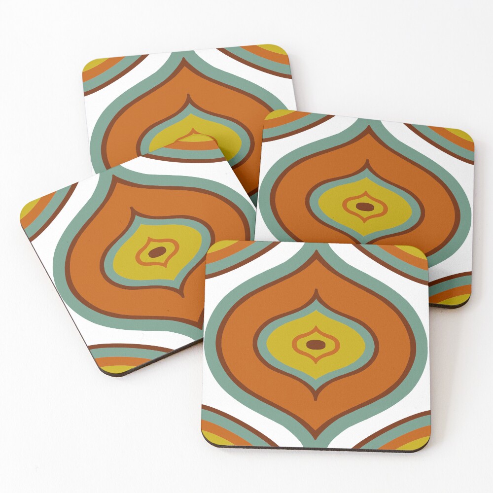 Item preview, Coasters (Set of 4) designed and sold by MetroInk.