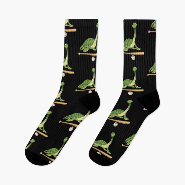 Item preview, Dinosaur Playing Baseball ,Funny Good Dinosaur Baseball Lovers Cute Green Design designed and sold by pedrored369.