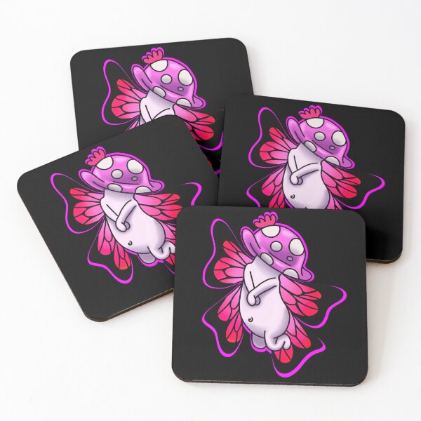 Item preview, Pink Shroomies-fly designed and sold by MeddyChollia.