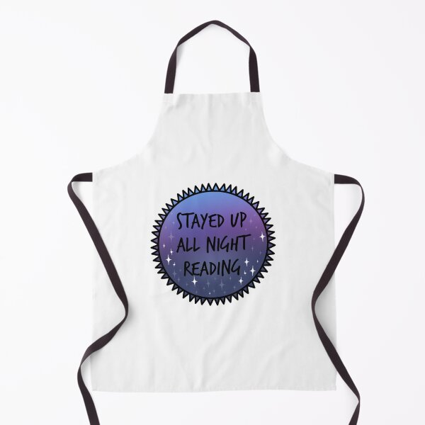Item preview, Stayed Up All Night Reading Badge designed and sold by spottedhound.