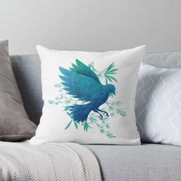 Birdy Bird Throw Pillow