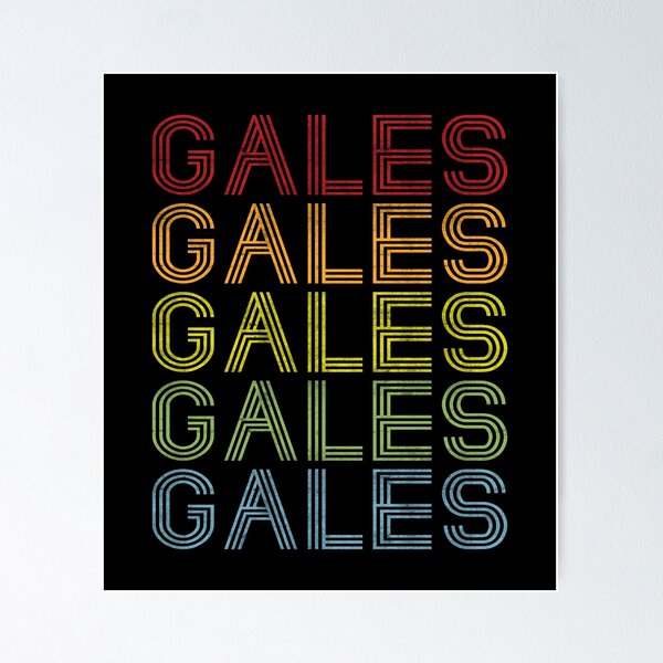 Item preview, Gales Nombre Camiseta - Gales Vintage Retro Gales Nombre Regalo Artículo Camiseta designed and sold by oslandefren.