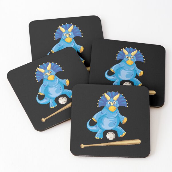 Artikelvorschau, Dinosaurier, der Baseball spielt, lustiger guter Dinosaurier-Baseball-Liebhaber-blauer Entwurf entworfen und verkauft von pedrored369.
