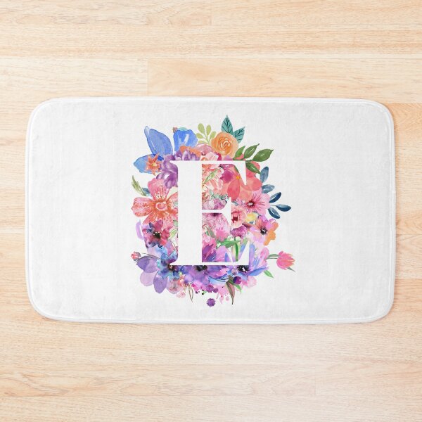Item preview, Floral E designed and sold by Elle  Hazlett.