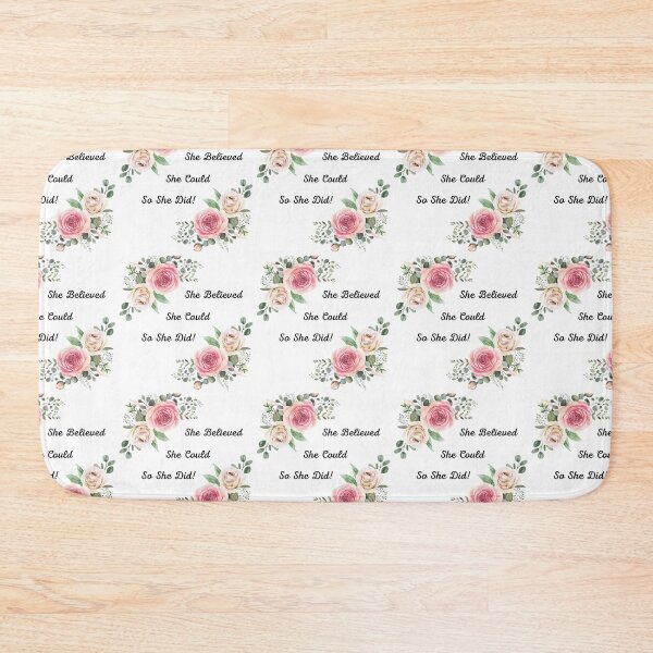 Item preview, She Believed She Could So She Did  designed and sold by SEMSA.