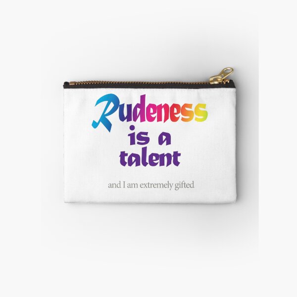 Item preview, Rudeness is a talent designed and sold by bluehair.