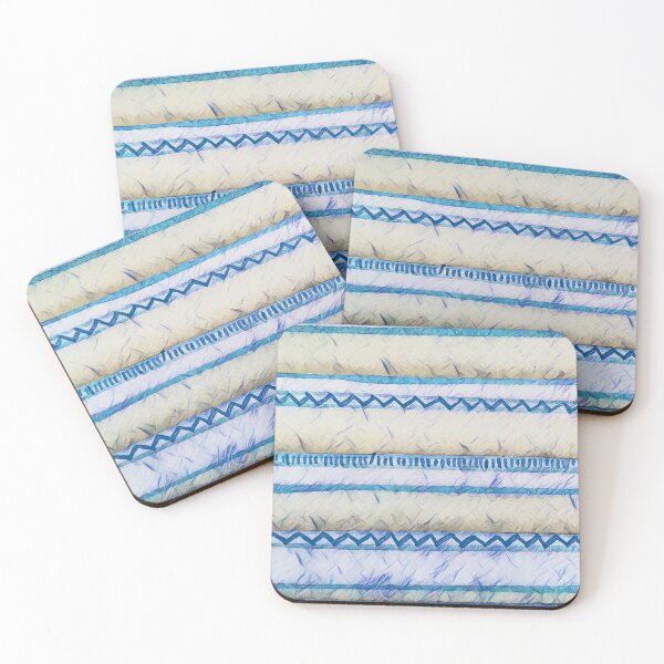 Item preview, Abstract design - blue and white  designed and sold by squarecloud.
