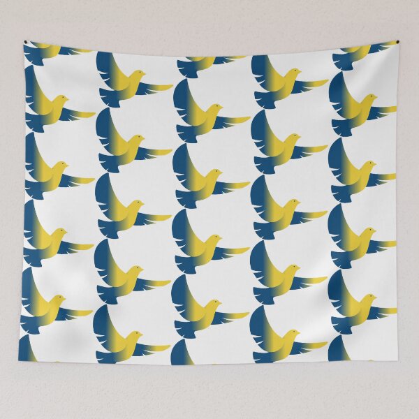 Item preview, Ukraine dove flag designed and sold by Radixbarny.