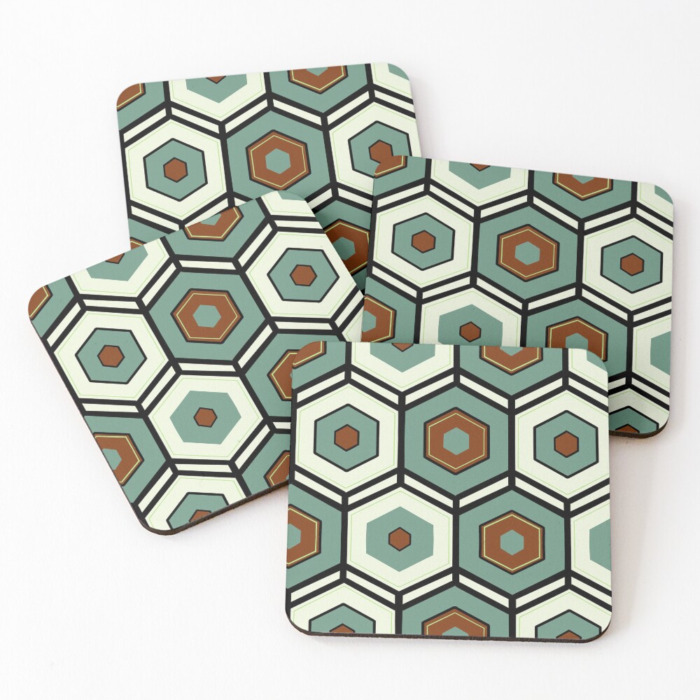 Item preview, Coasters (Set of 4) designed and sold by MetroInk.