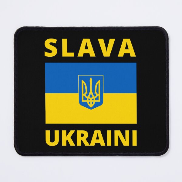 Item preview, SLAVA UKRAINI GLORY TO UKRAINE SUPPORT UKRAINE PROTEST PUTIN designed and sold by DoodlrMob.