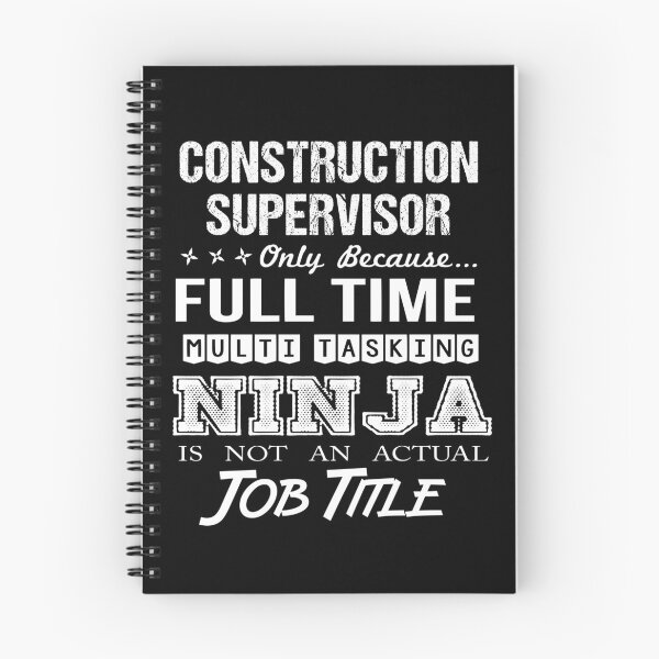 Item preview, Construction Supervisor T Shirt - Ninja Job Gift Item Tee designed and sold by ritterdick.