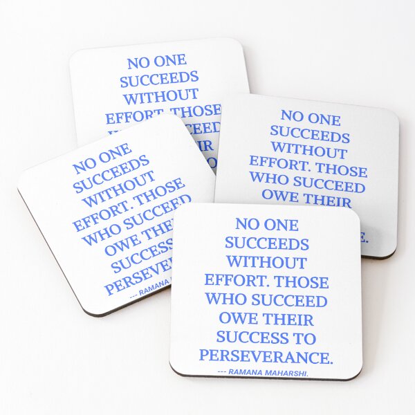 Item preview, Perseverance quote by swami Ramana Maharshi. designed and sold by Aumcreations.