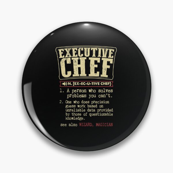 Item preview, Executive Chef Funny Definition Graphics  designed and sold by roseanger.