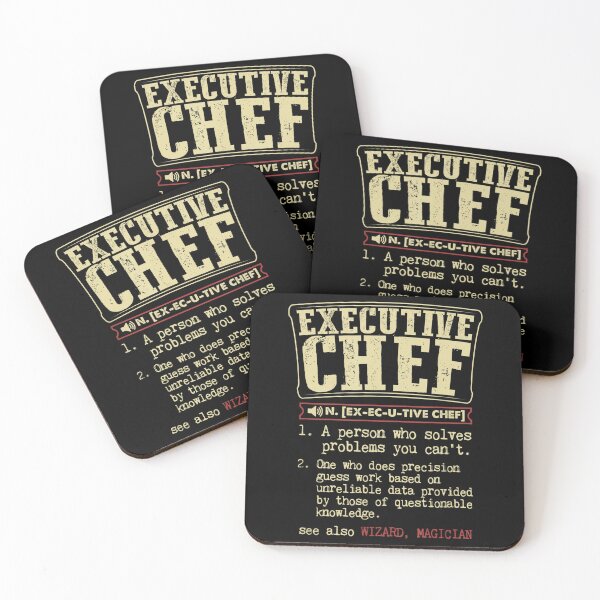 Item preview, Executive Chef Funny Definition Graphics  designed and sold by roseanger.