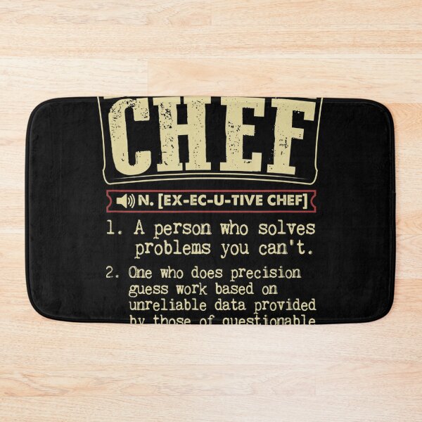 Item preview, Executive Chef Funny Definition Graphics  designed and sold by roseanger.