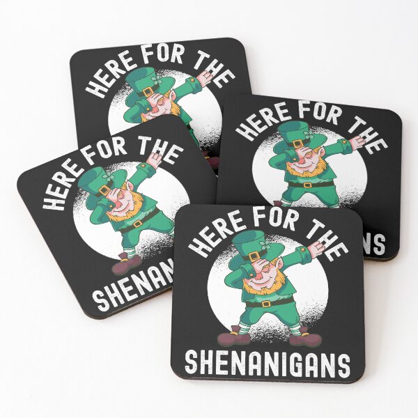 Item preview, Here For The Shenanigans - St. Patricks Day designed and sold by Fabvity.