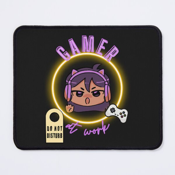 Item preview, Gamer Girl - "Gamer at Work - Do Not Disturb" designed and sold by Pawfect-Purr.