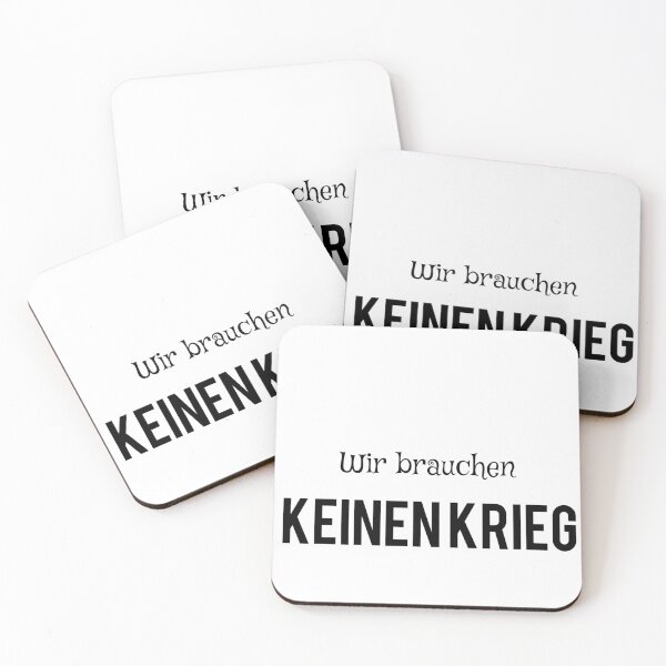 Item preview, Wir brauchen keinen Krieg designed and sold by Body-and-nature.