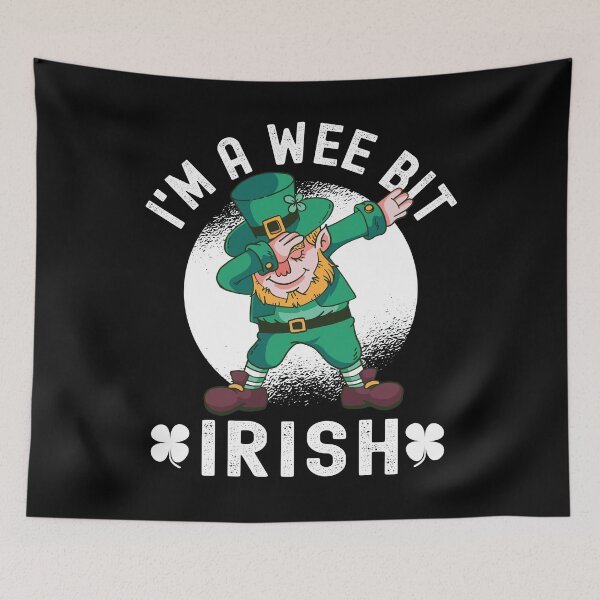 Item preview, I'm A Wee Bit Irish - St. Patricks Day Leprechaun designed and sold by Fabvity.