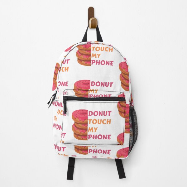 Item preview, Donut Touch My Phone Pun designed and sold by LuckyKermit.