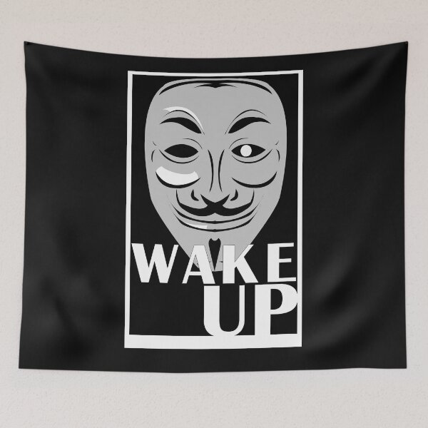Item preview, Wake up, government, usa, patriot, matrix designed and sold by SavageLegion.