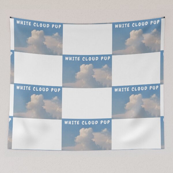Item preview, WHITE CLOUD PUP designed and sold by RobbiesMusic.