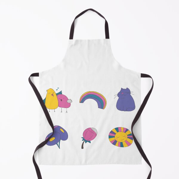 Item preview, a set of pictures in the spring theme, the sun, birds, flowers, rainbow designed and sold by Marina&Kamila.