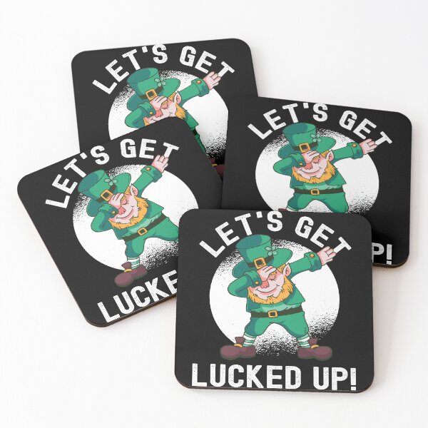 Item preview, Let's Get Lucked Up - St. Patricks Day Leprechaun designed and sold by Fabvity.
