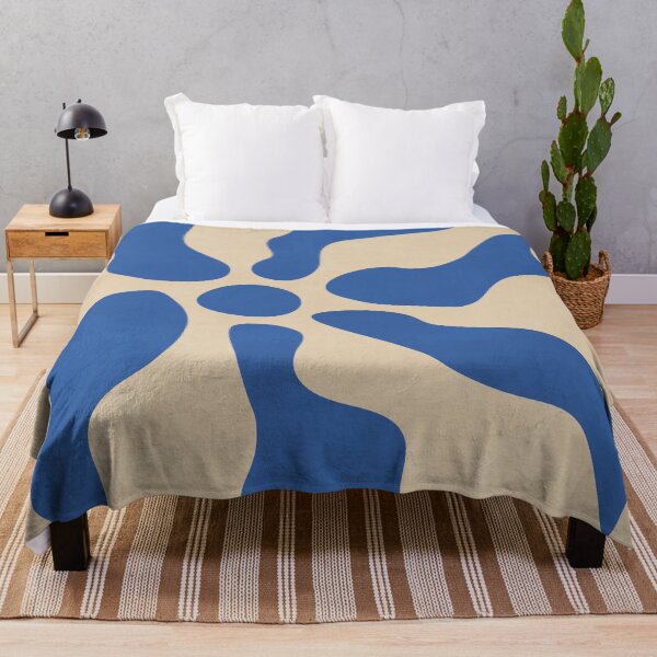 Artikelvorschau, Minimal Contemporary Botanical Floral - Blue entworfen und verkauft von technicolorable_art.