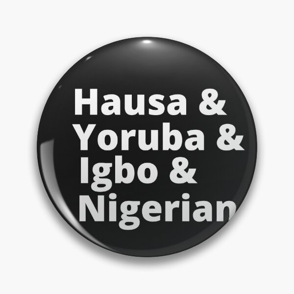 Item preview, Hausa Yoruba Igbo Nigerian Classic Tshirt designed and sold by ColorPrint45.