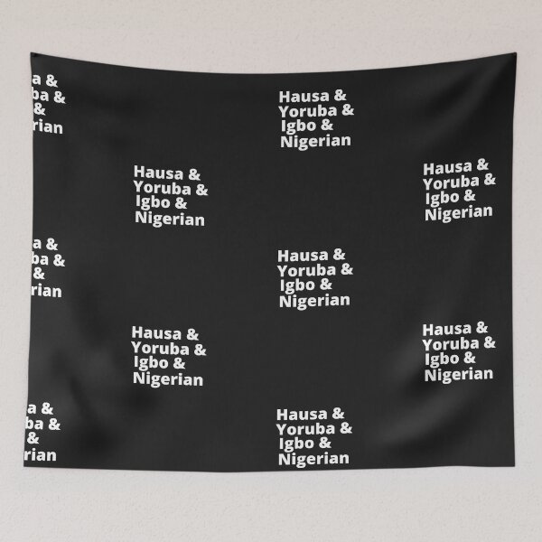 Item preview, Hausa Yoruba Igbo Nigerian Classic Tshirt designed and sold by ColorPrint45.