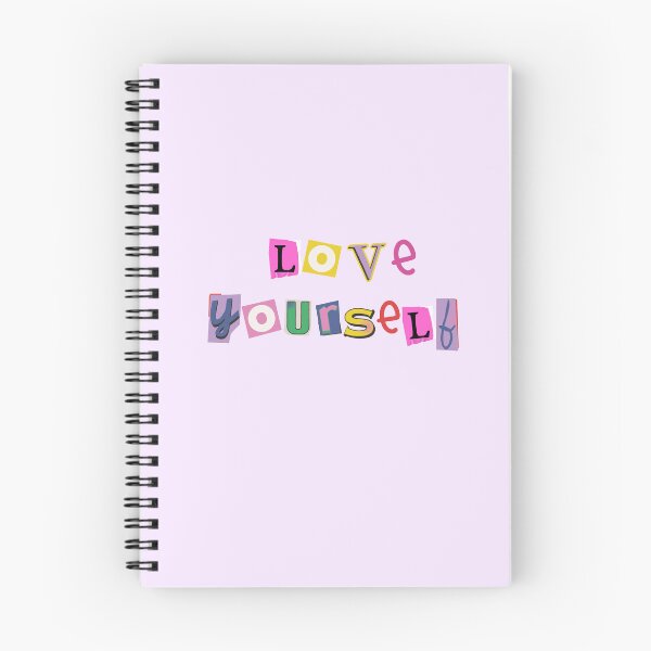 Item preview, Love Yourself Newspaper Cut designed and sold by fairylily.