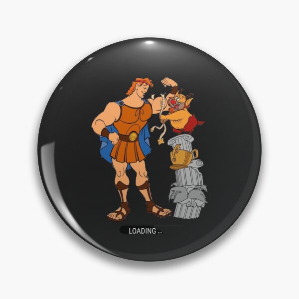 Item preview, HERCULES ANIME GYM LOADING... Classic . designed and sold by MelanyCarey.
