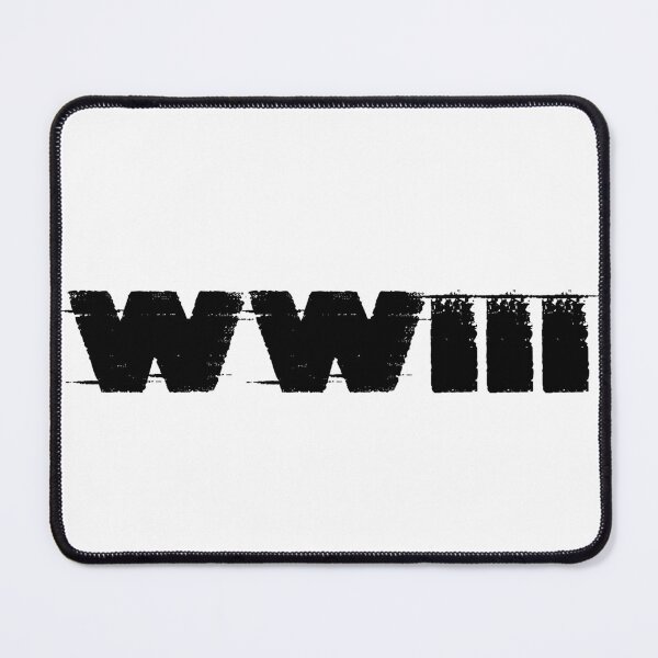 Item preview, world war 3 black bold typography designed and sold by X-Trends.