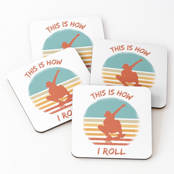 Item preview, This Is How I Roll Skateboard designed and sold by LuckyKermit.