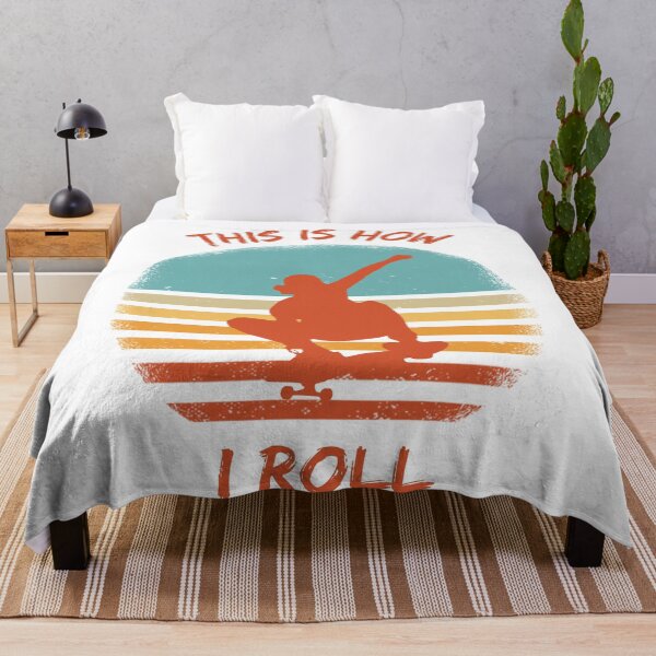 Item preview, This Is How I Roll Skateboard designed and sold by LuckyKermit.