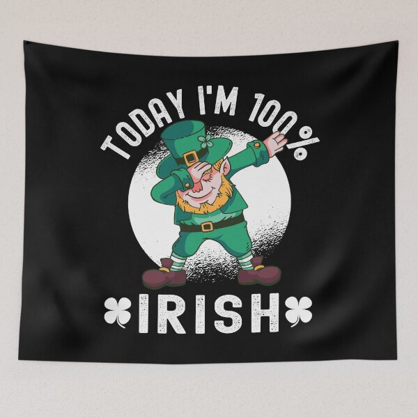 Item preview, Today I'm 100% Irish - St. Patricks Day Leprechaun designed and sold by Fabvity.