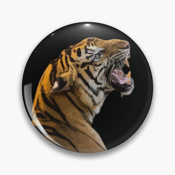 Item preview, Tiger vector illustration design designed and sold by DopeDesign111.